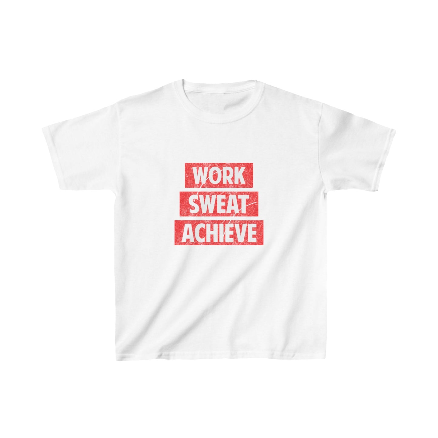 Work Sweat Achieve Kids Heavy Cotton™ Tee