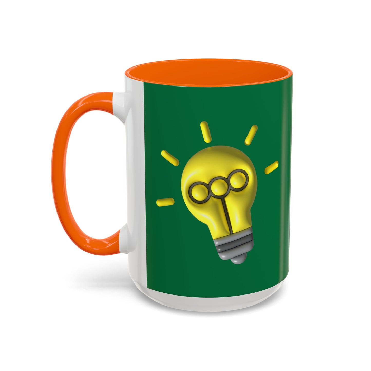 Inspire Idea Bulb Accent Coffee Mug (11, 15oz)