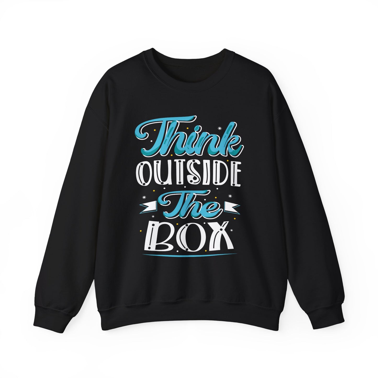 Think Outside The Box Unisex Heavy Blend™ Crewneck Sweatshirt