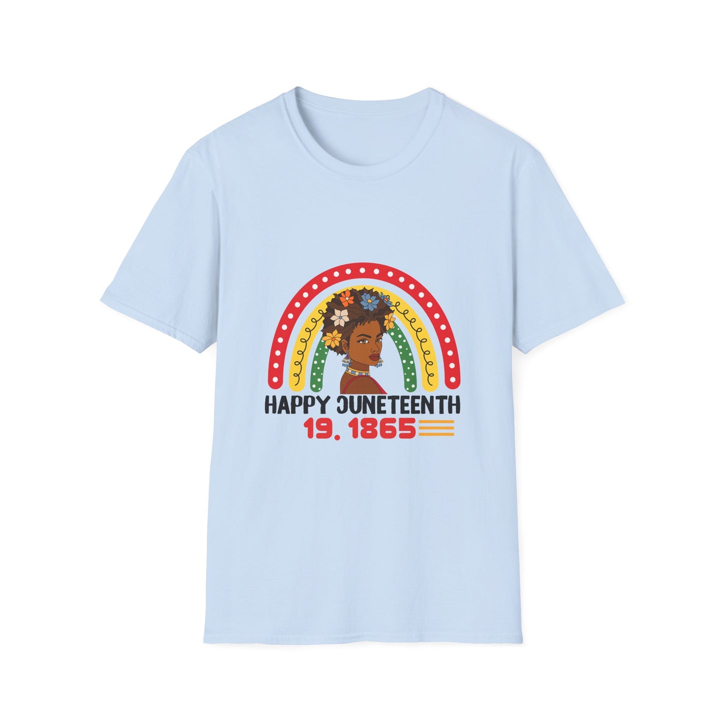 Happy Juneteenth 19.1865 Unisex Softstyle T-Shirt