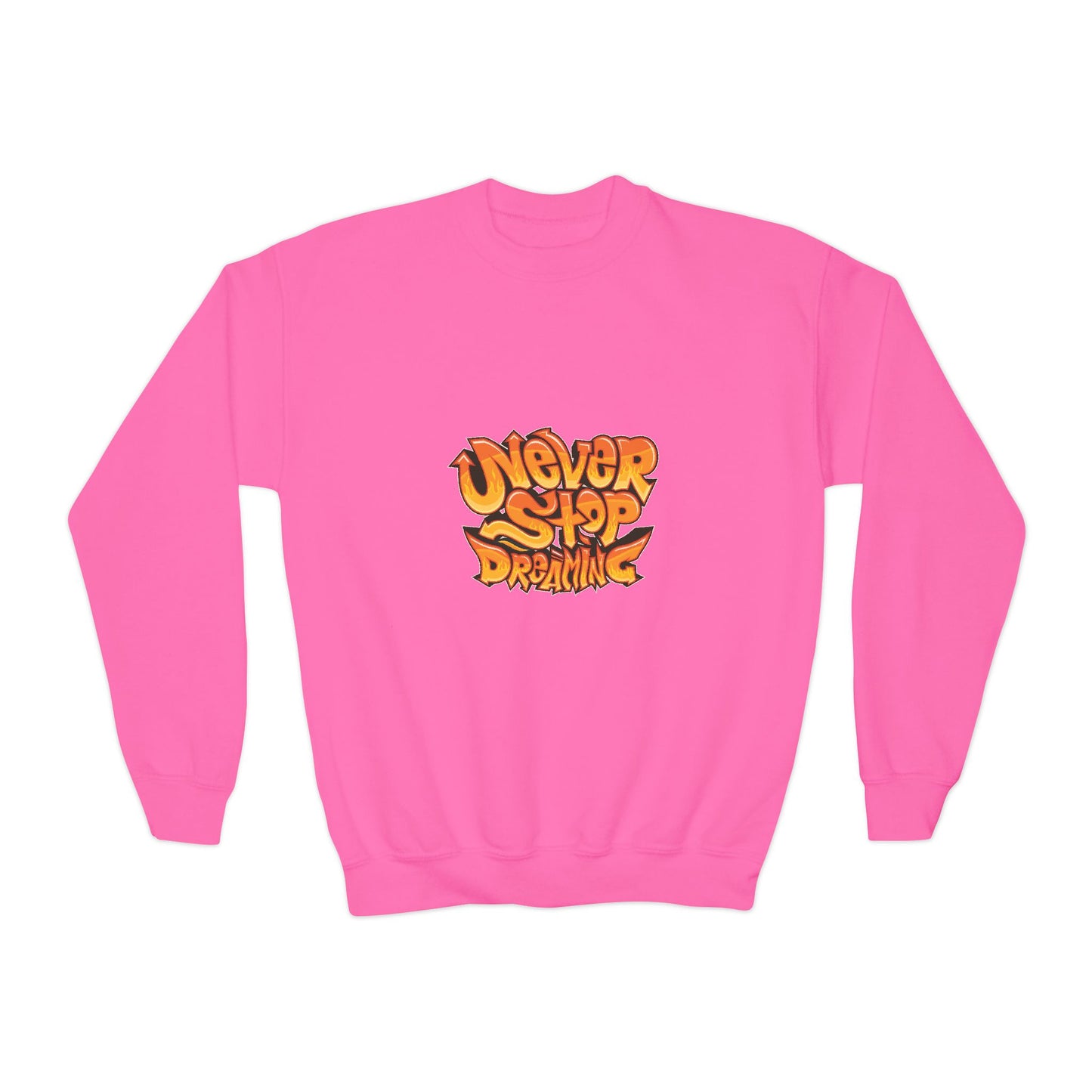 Never Stop Dreaming Youth Crewneck Sweatshirt