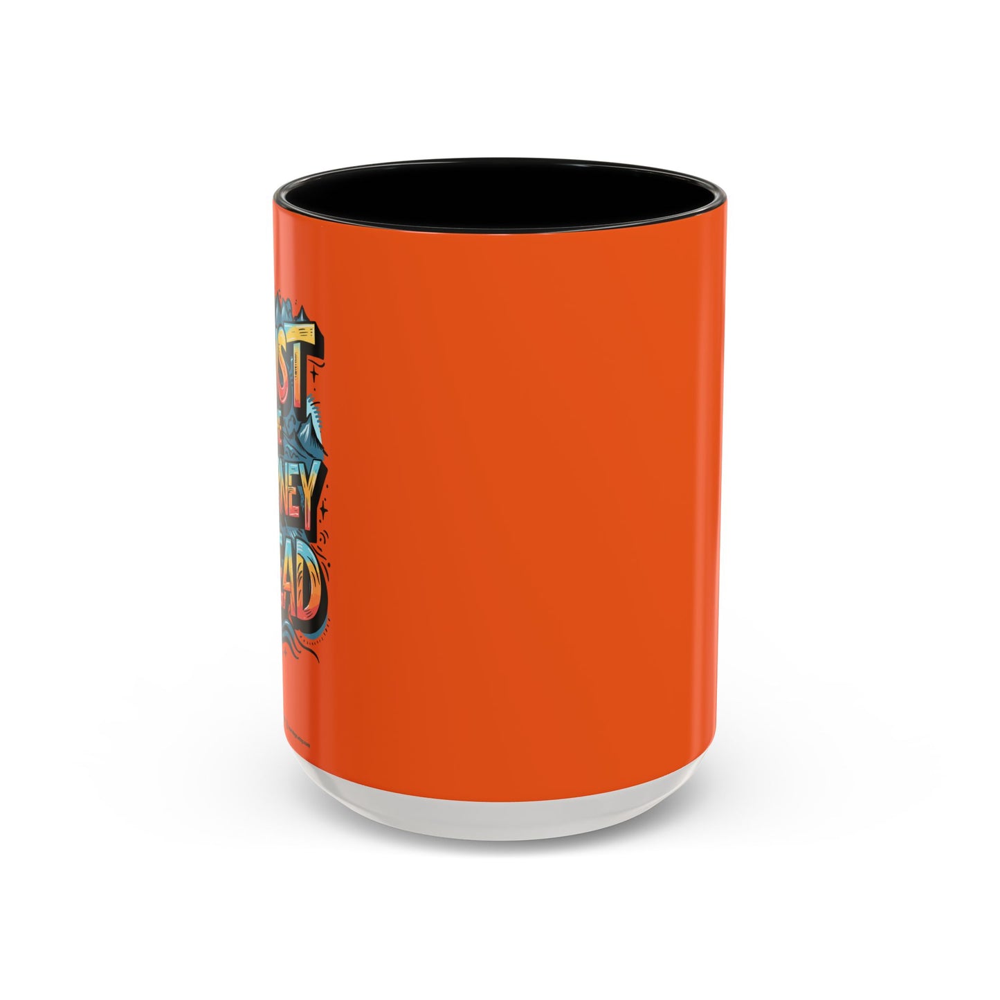 Trust The Journey Ahead Accent Coffee Mug (11, 15oz)