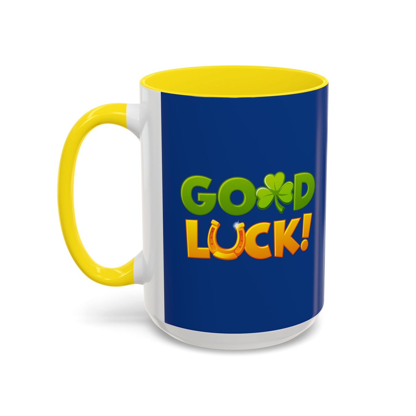 Good Luck Accent Coffee Mug (11, 15oz)