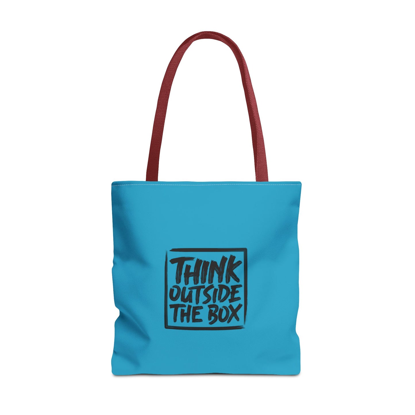 Think Outside The Box Tote Bag (AOP)