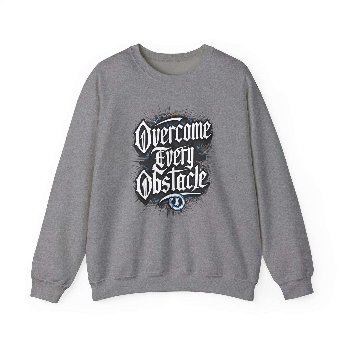 Overcome Every Obstacle Unisex Heavy Blend™ Crewneck Sweatshirt