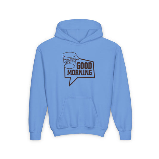 Good Morning Youth Heavy Blend Hooded Sweatshirt