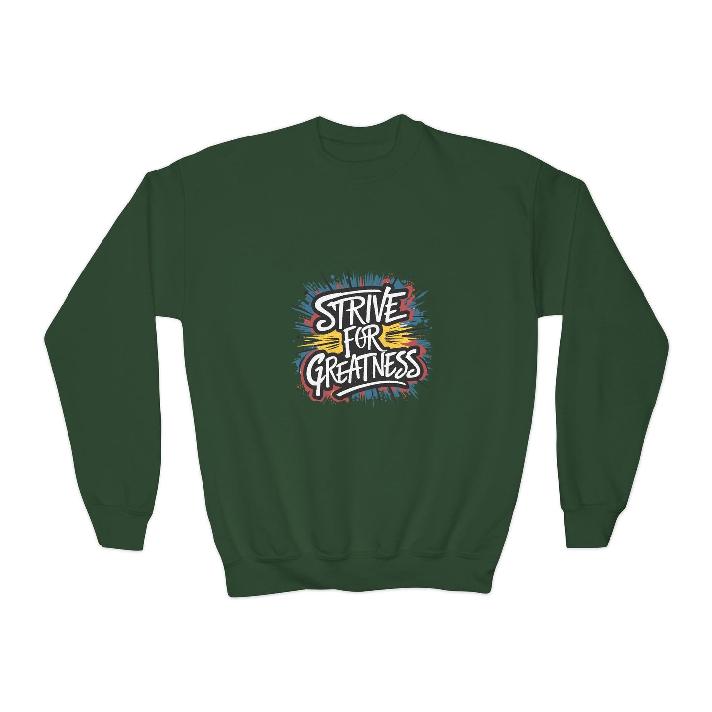 Strive For Greatness Youth Crewneck Sweatshirt