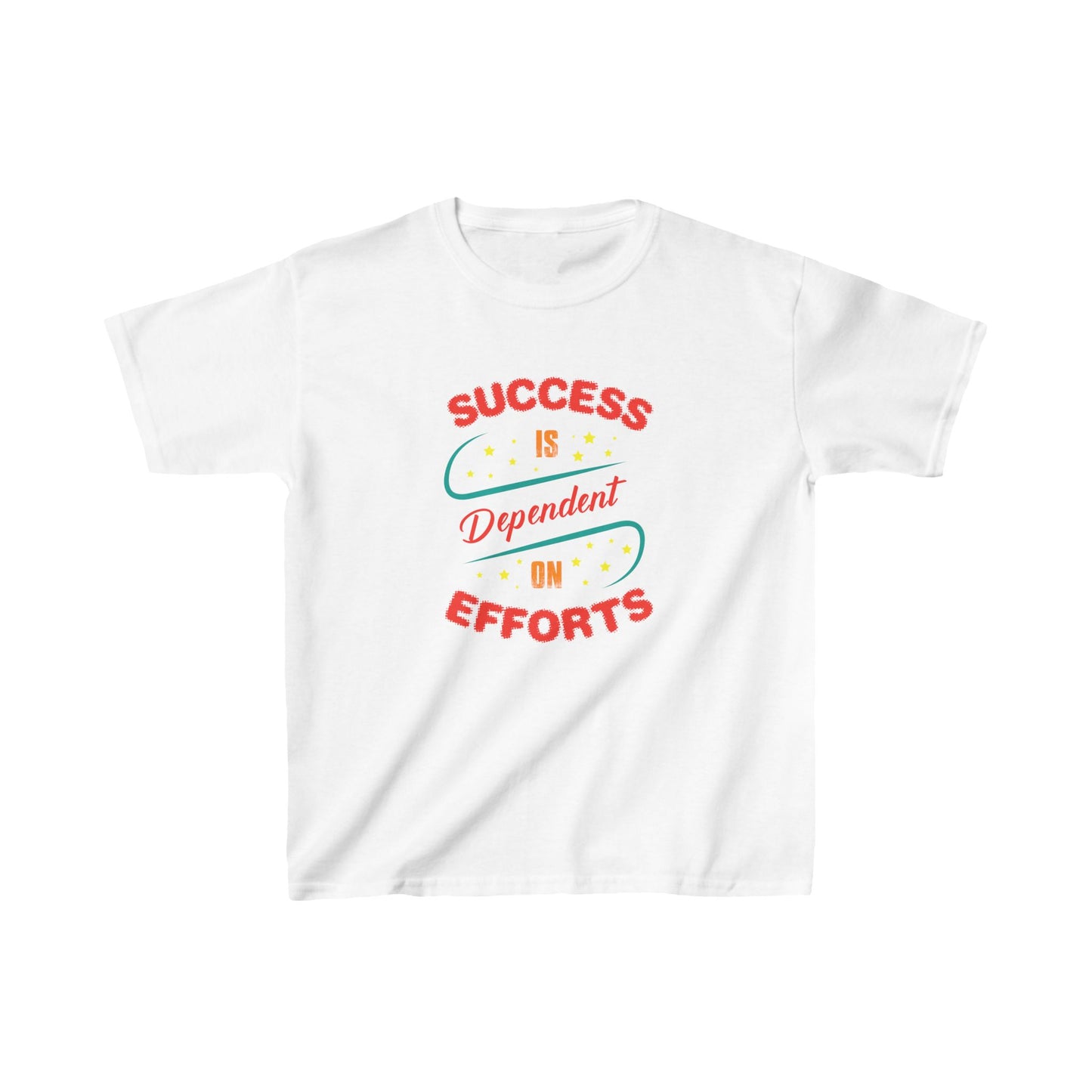 Success Is Dependent On Efforts  Kids Heavy Cotton™ Tee