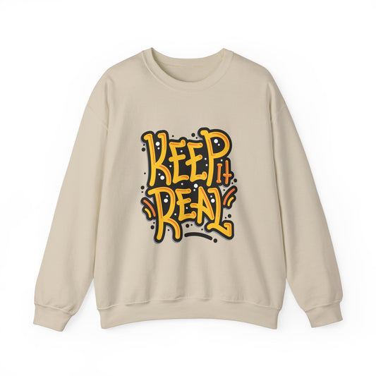 Keep It Real Unisex Heavy Blend™ Crewneck Sweatshirt