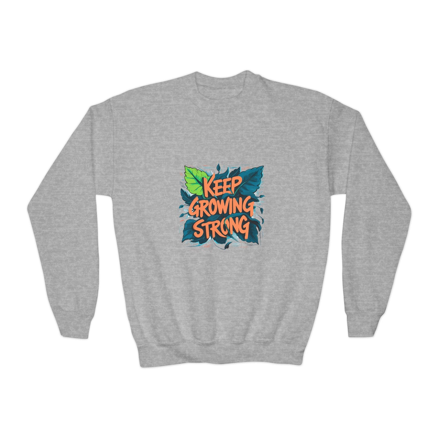 Keep Growing Strong Youth Crewneck Sweatshirt
