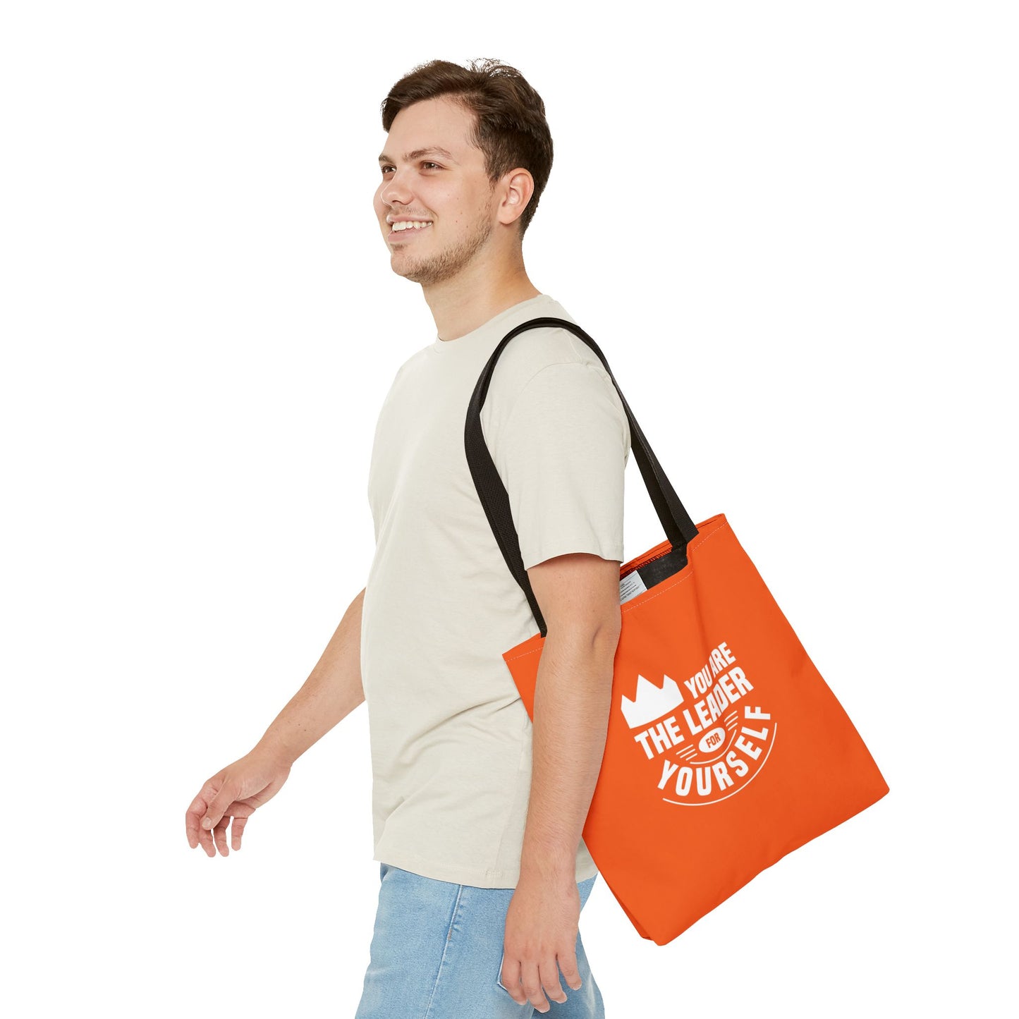 You Are The Leader For Yourself Tote Bag (AOP)