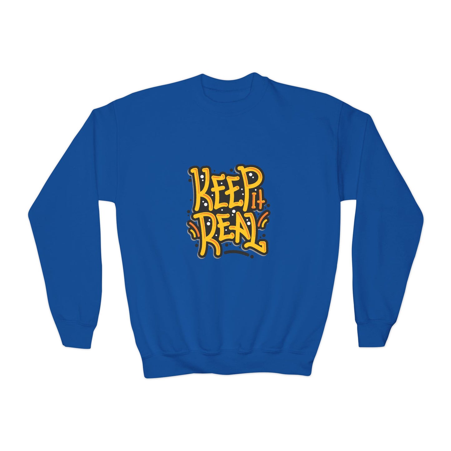 Keep It Real Youth Crewneck Sweatshirt
