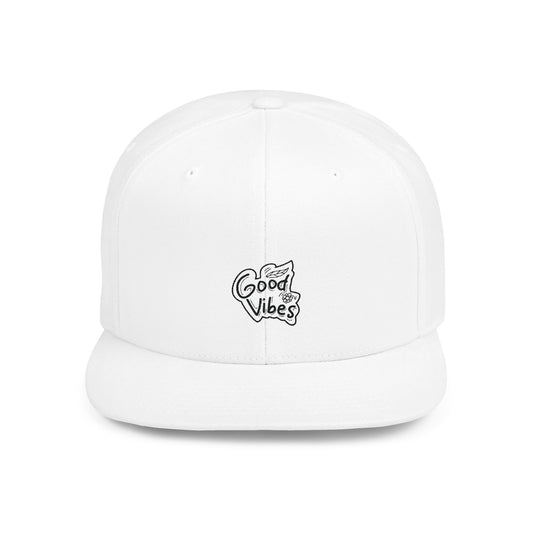 Good Vibes Flat Bill Snapback