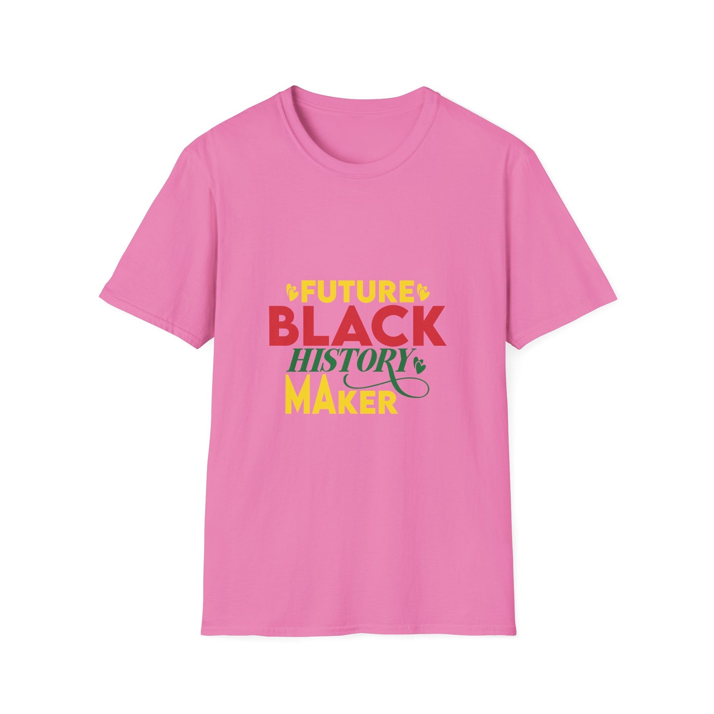 Future Black History Maker Unisex Softstyle T-Shirt
