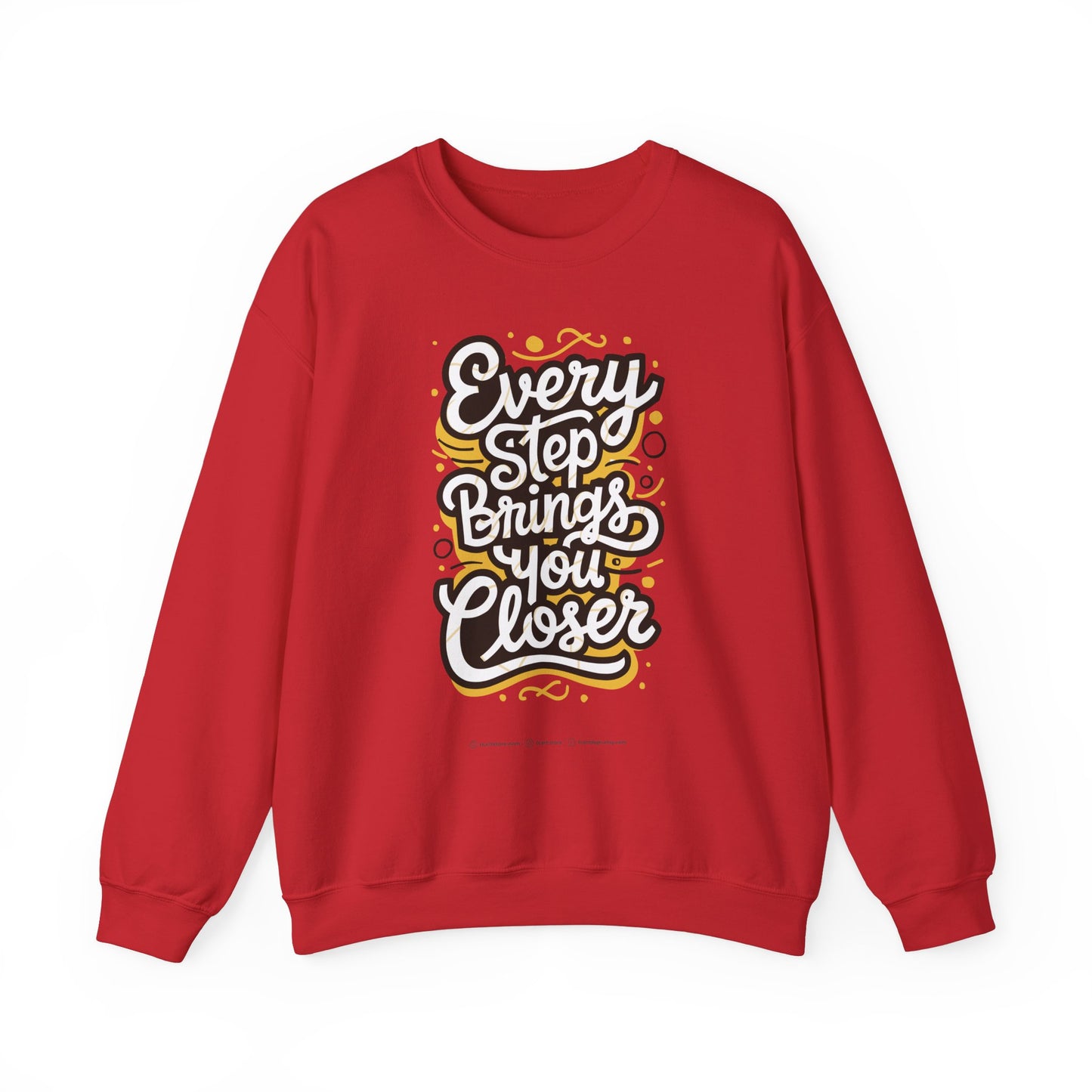 Every Step Brings You Closer Unisex Heavy Blend™ Crewneck Sweatshirt