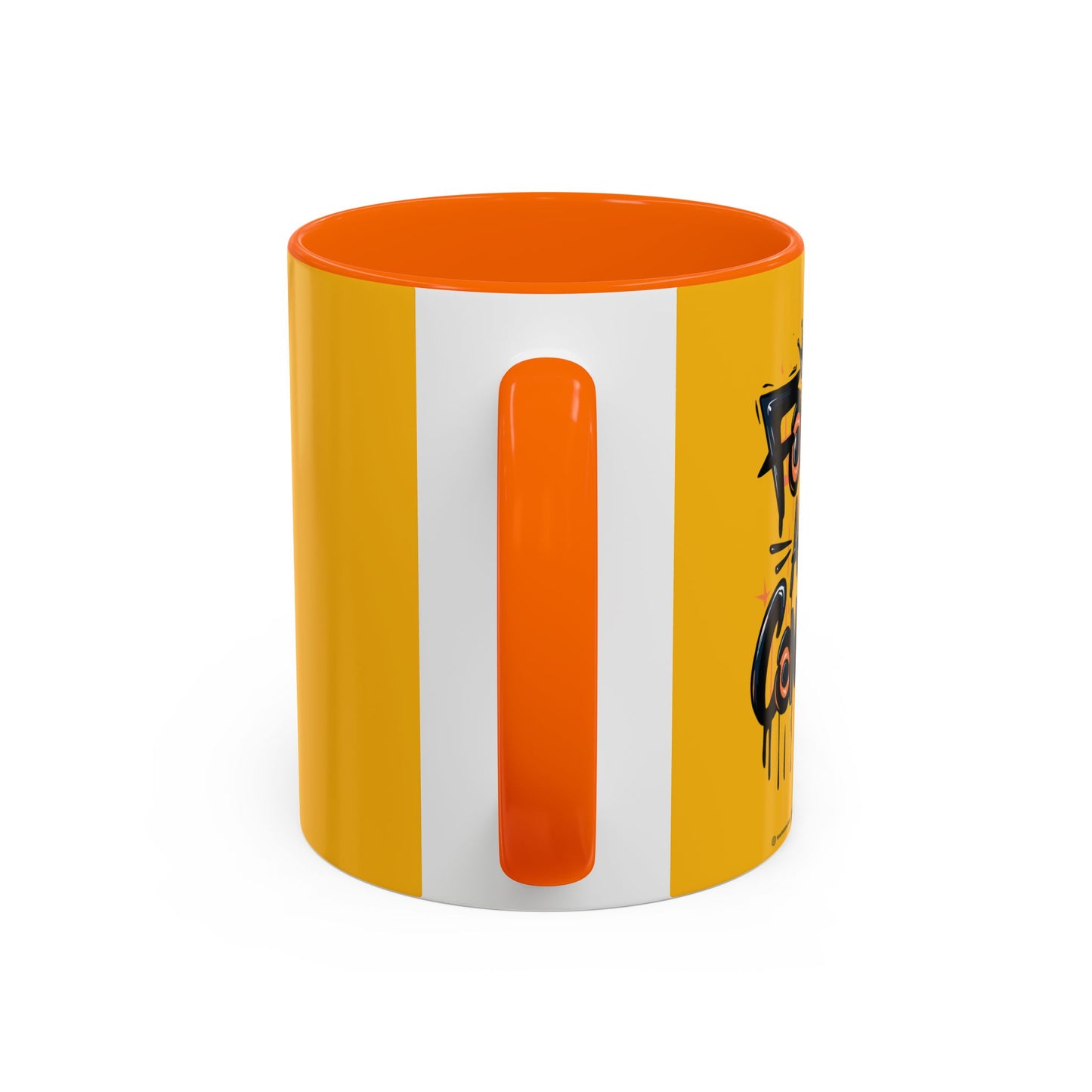 Focus And Conquer Accent Coffee Mug (11, 15oz)