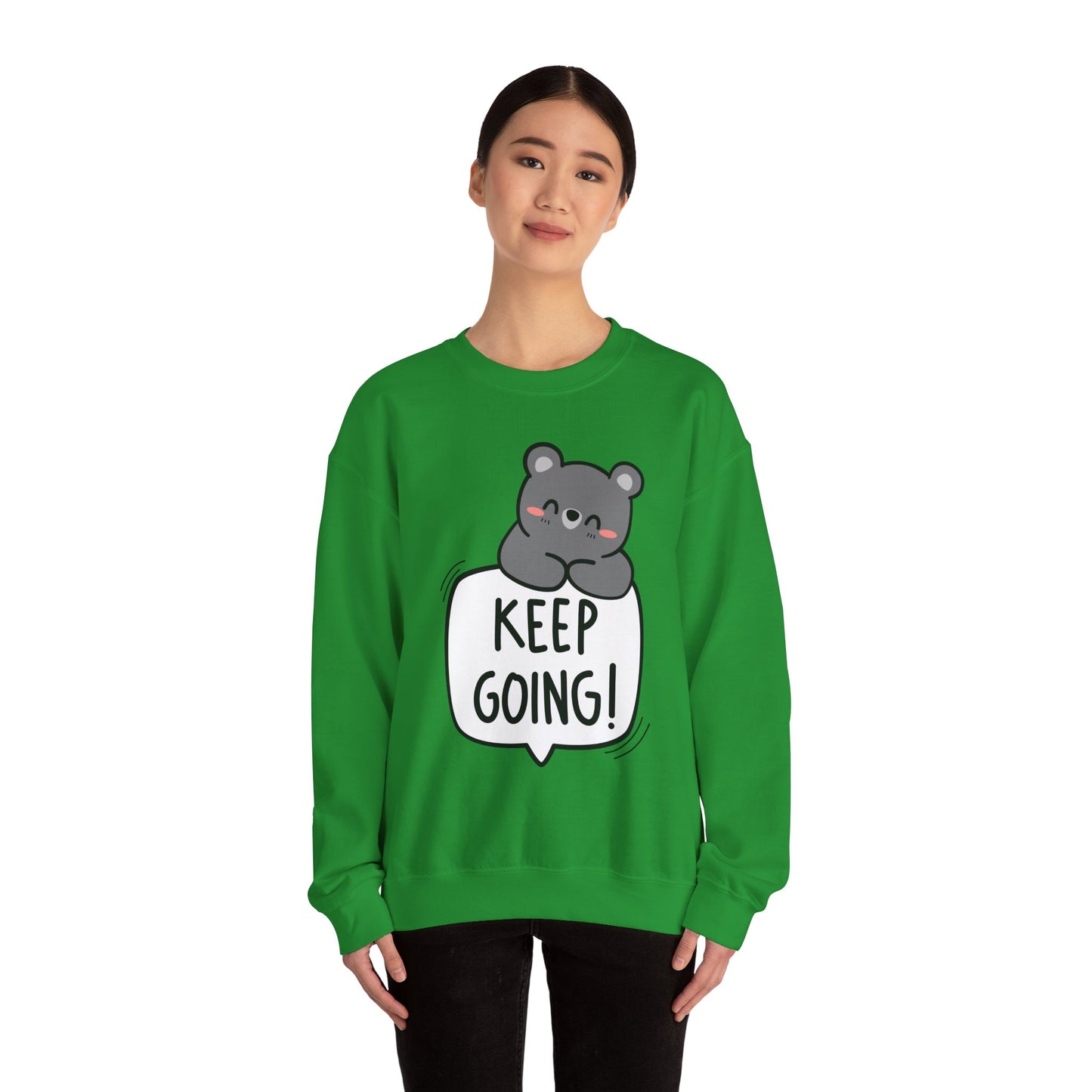 Keep Going Unisex Heavy Blend™ Crewneck Sweatshirt