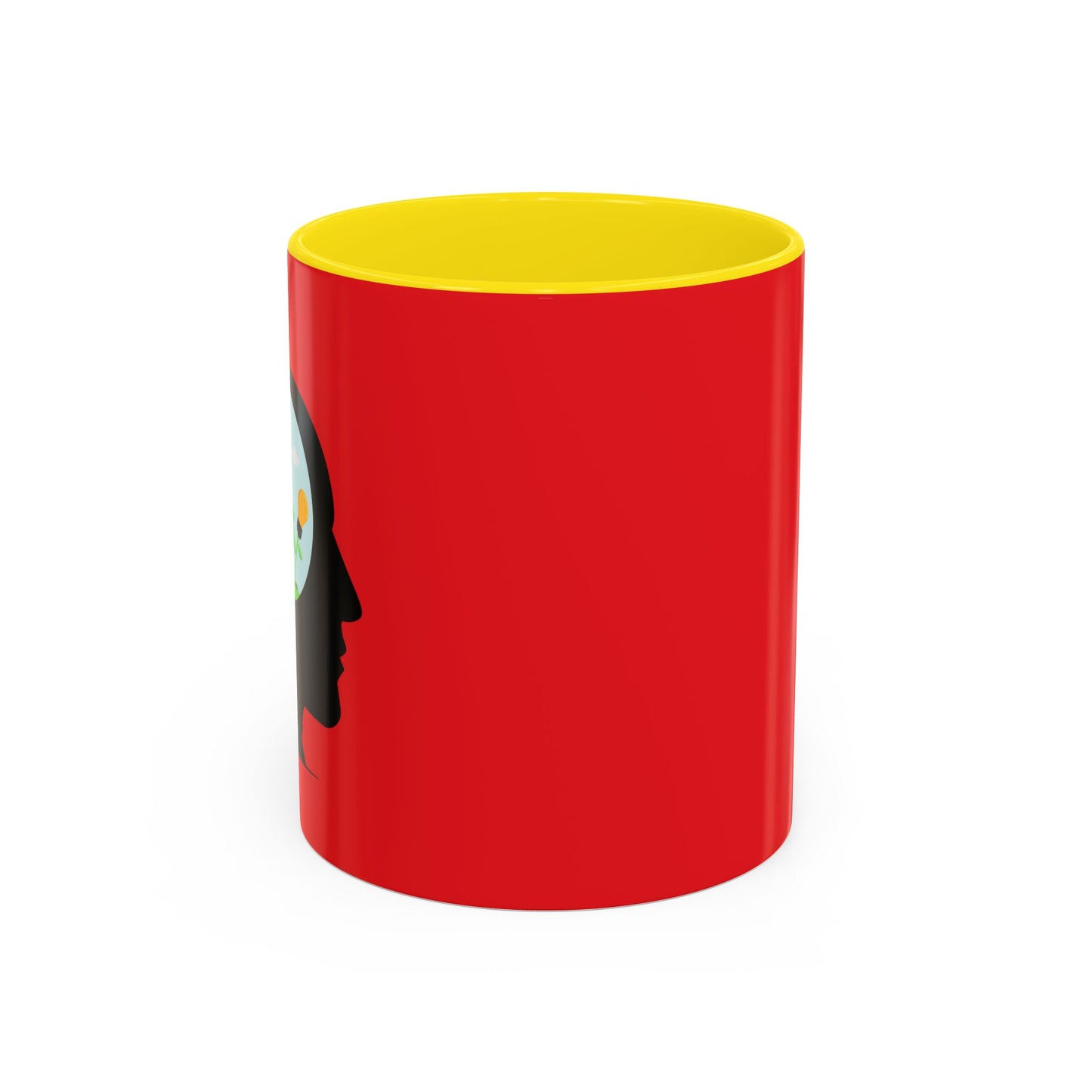 Mindset And Positive Thoughts Accent Coffee Mug (11, 15oz)