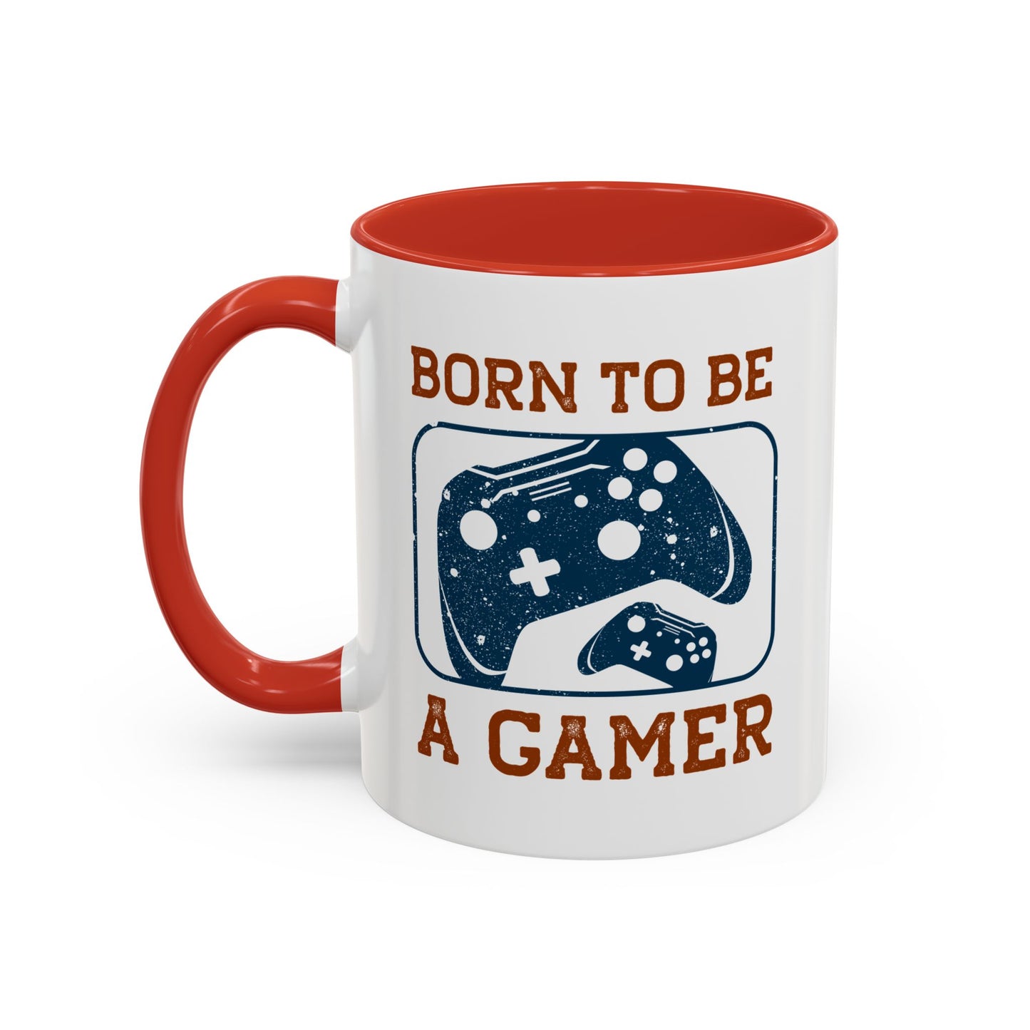 Born To Be A Gamer Accent Coffee Mug (11, 15oz)