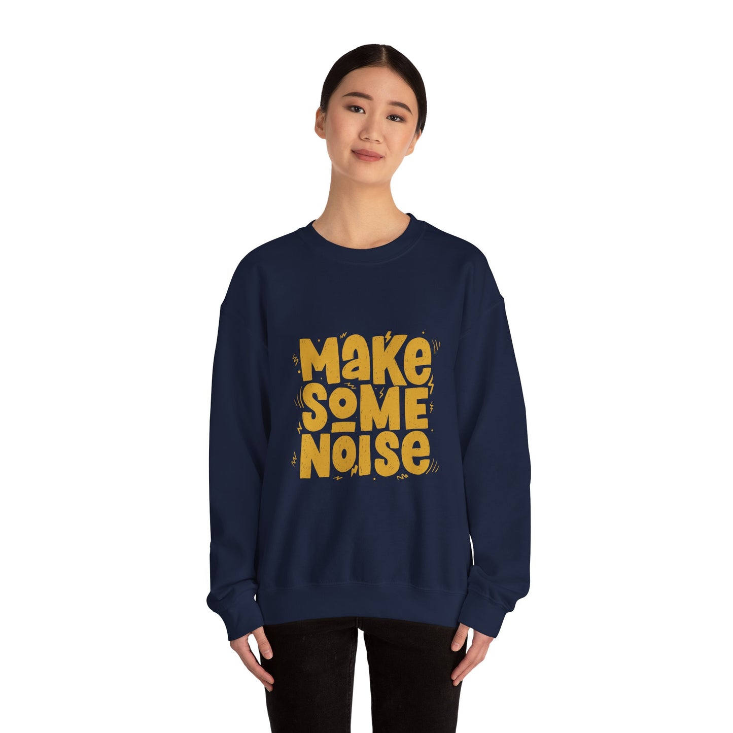 Make Some Noise Unisex Heavy Blend™ Crewneck Sweatshirt