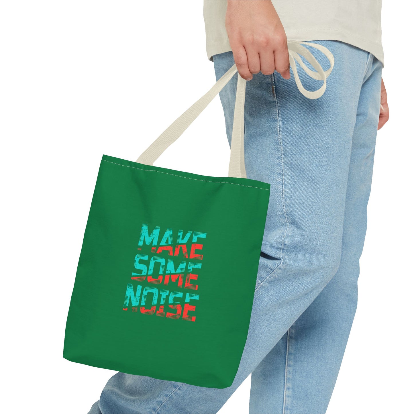 Make Some Noise Tote Bag (AOP)