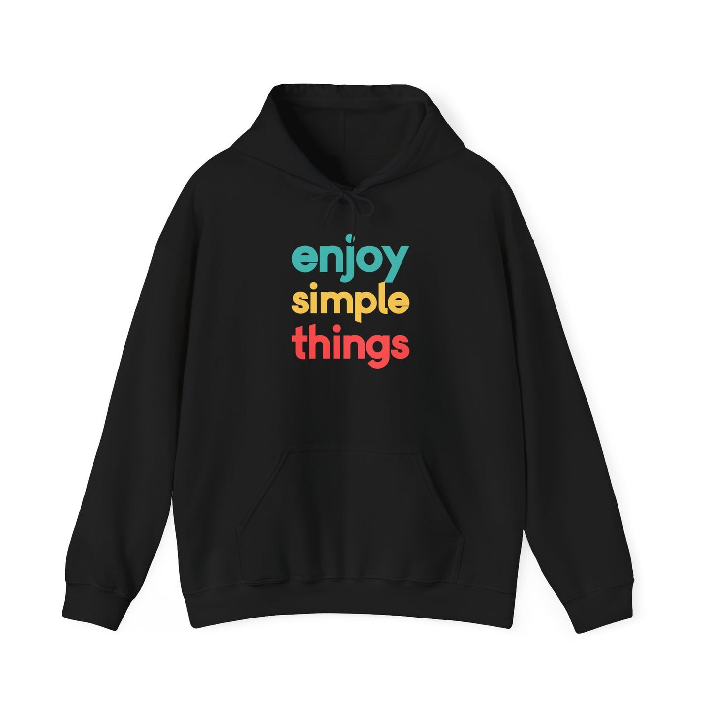 Enjoy Simple Things Unisex Heavy Blend™ Hooded Sweatshirt