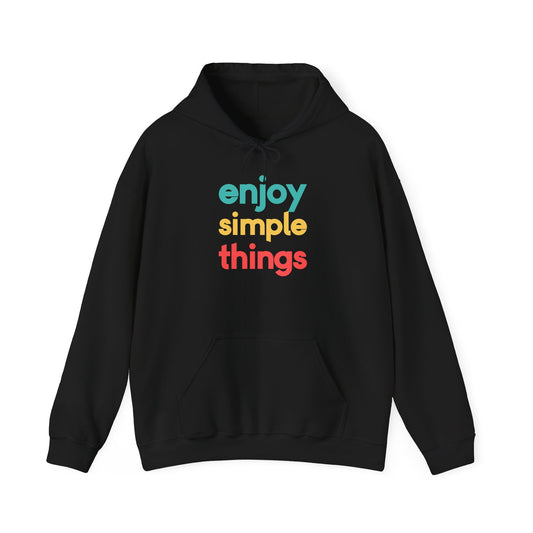 Enjoy Simple Things Unisex Heavy Blend™ Hooded Sweatshirt
