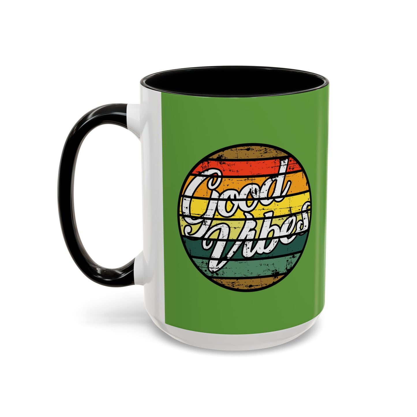 Good Vibes Accent Coffee Mug (11, 15oz)