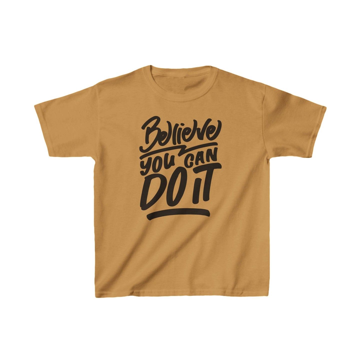 Believe You Can Do It Kids Heavy Cotton™ Tee