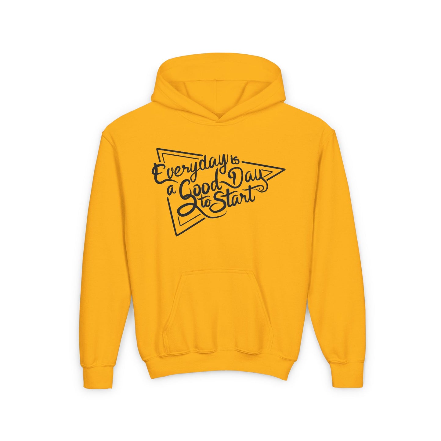 Every Day Is A Good Day To Start Youth Heavy Blend Hooded Sweatshirt
