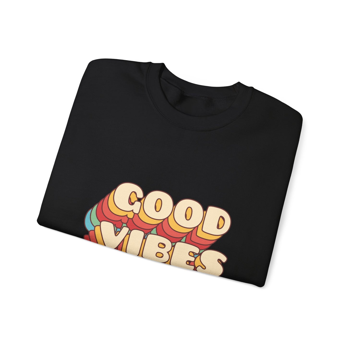 Good Vibes Unisex Heavy Blend™ Crewneck Sweatshirt