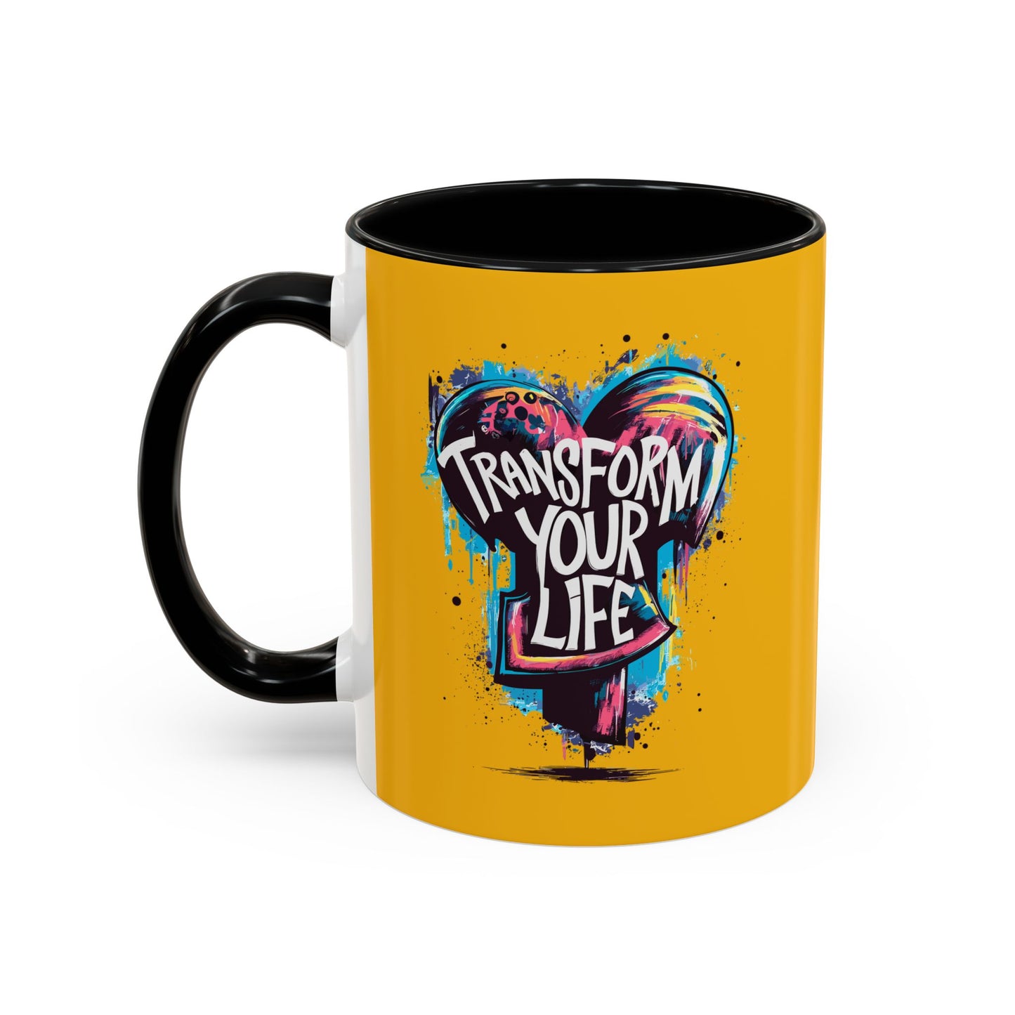 Transform Your Life Accent Coffee Mug (11, 15oz)
