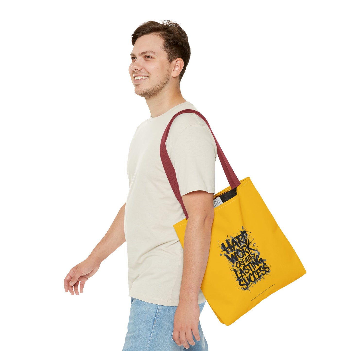 Hard Work Creates Lasting Success Tote Bag (AOP)