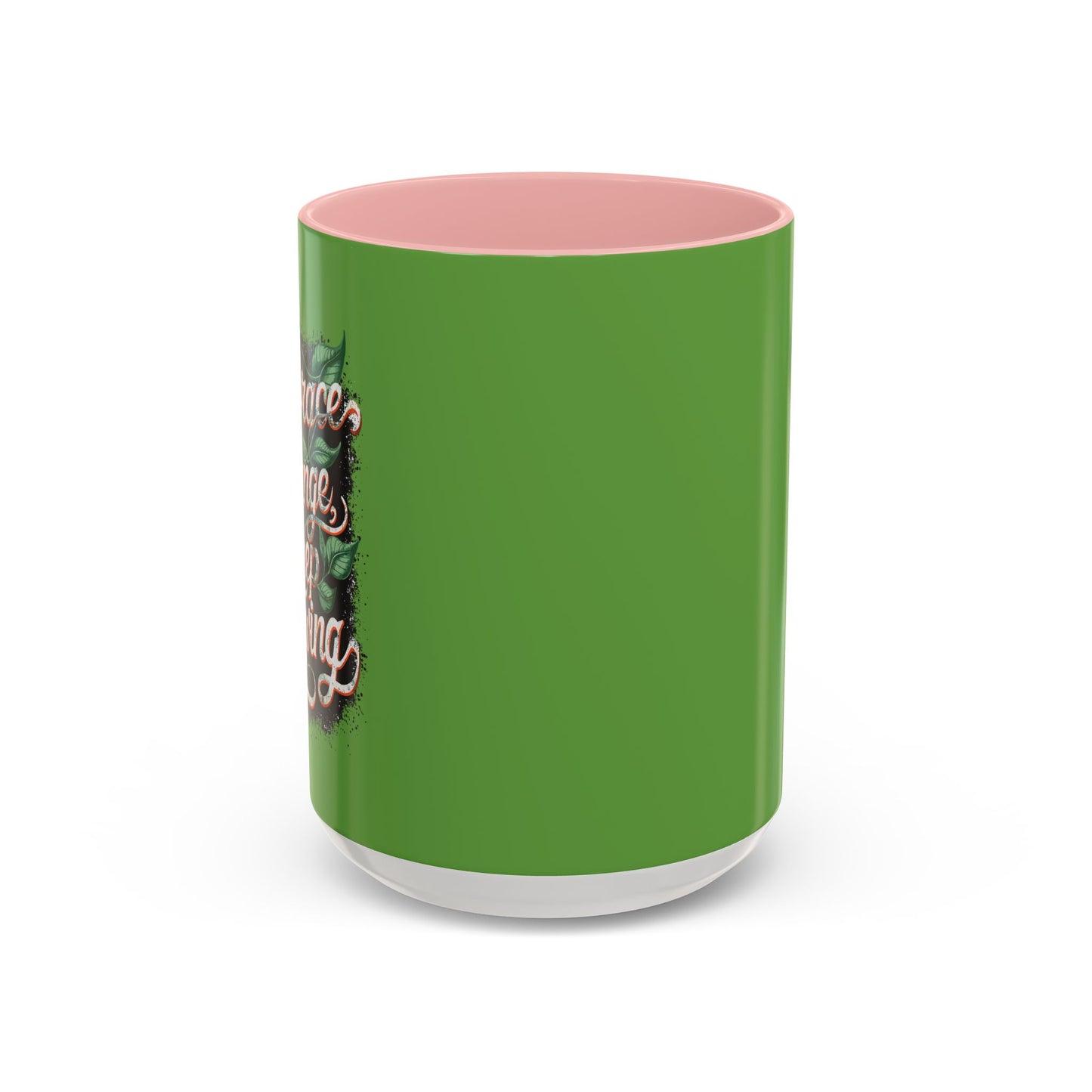 Embrace Change Keep Growing Accent Coffee Mug (11, 15oz)