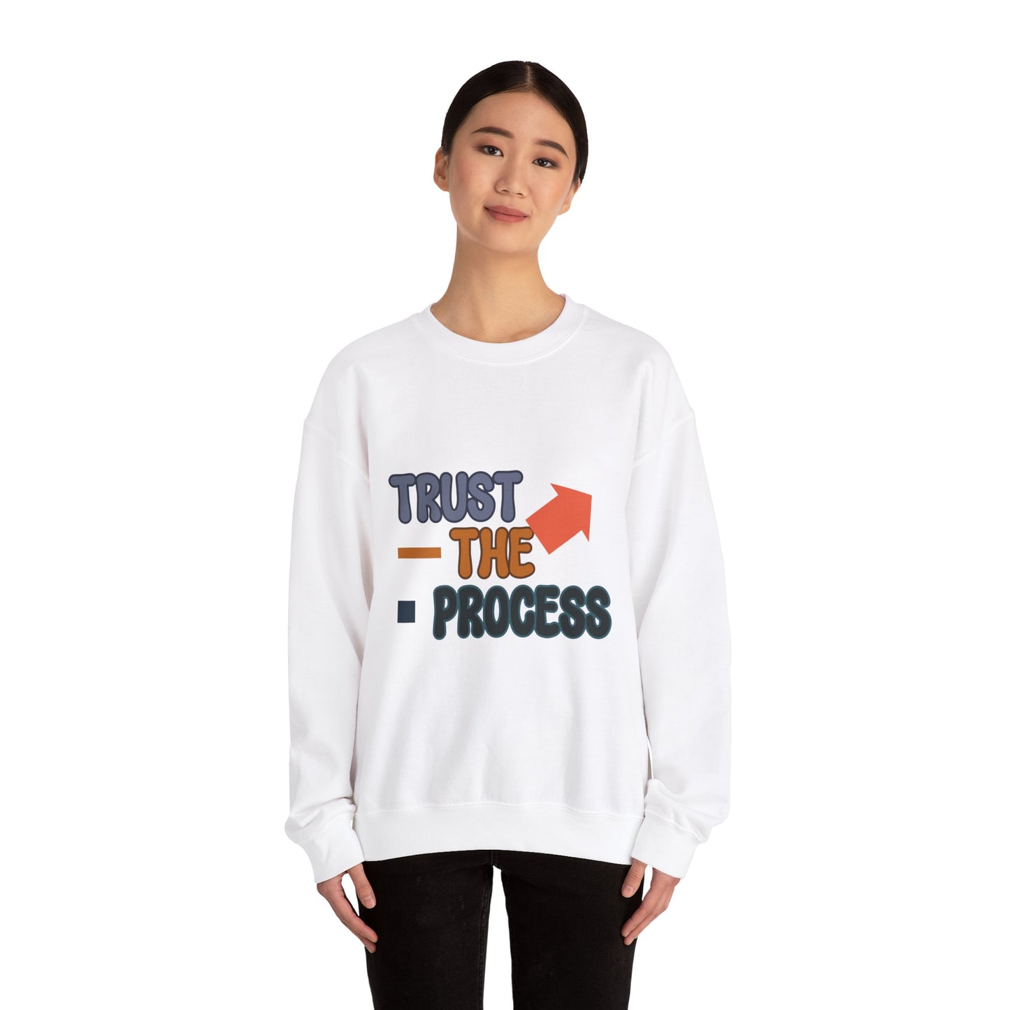 Trust The Process Unisex Heavy Blend™ Crewneck Sweatshirt