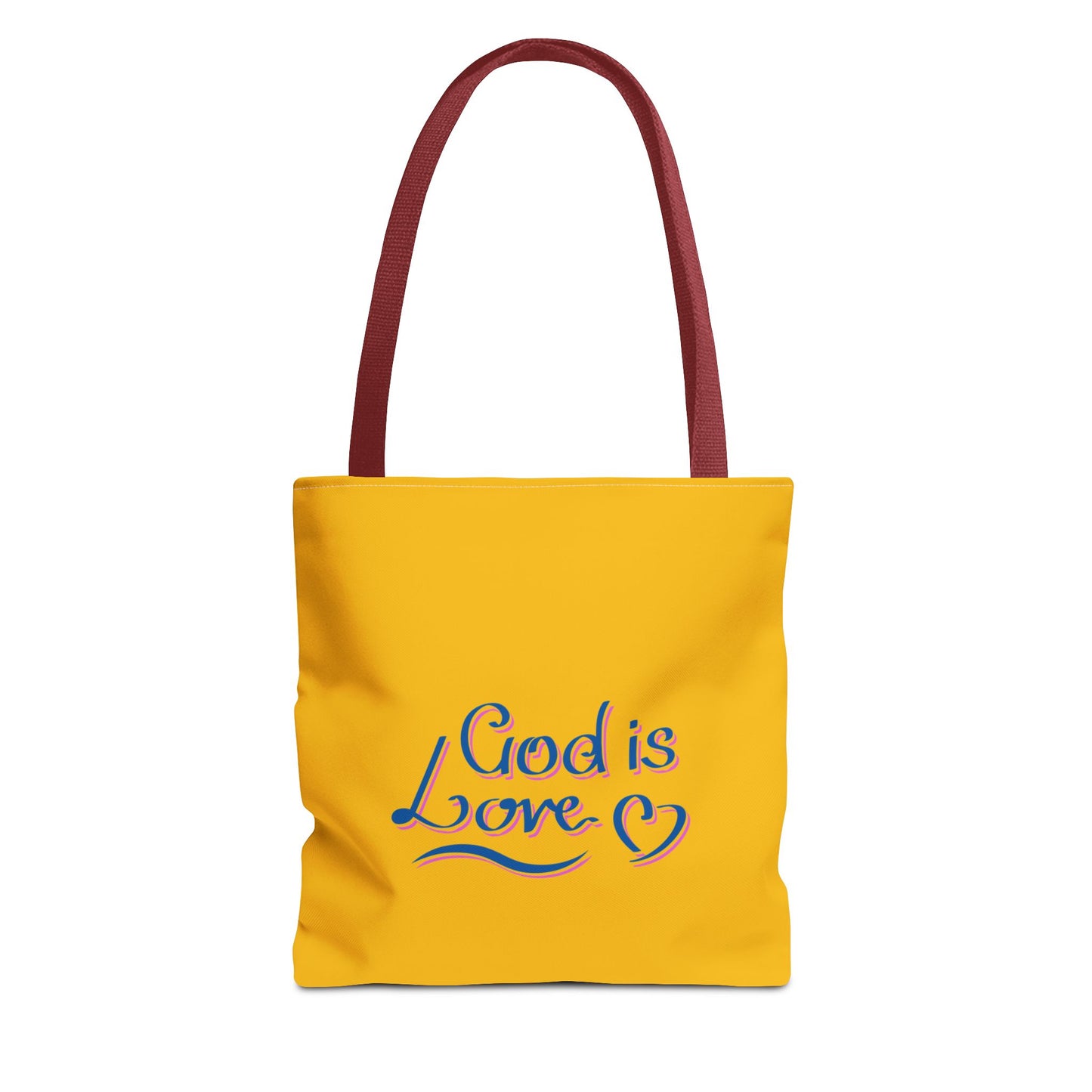 God Is Love Tote Bag (AOP)