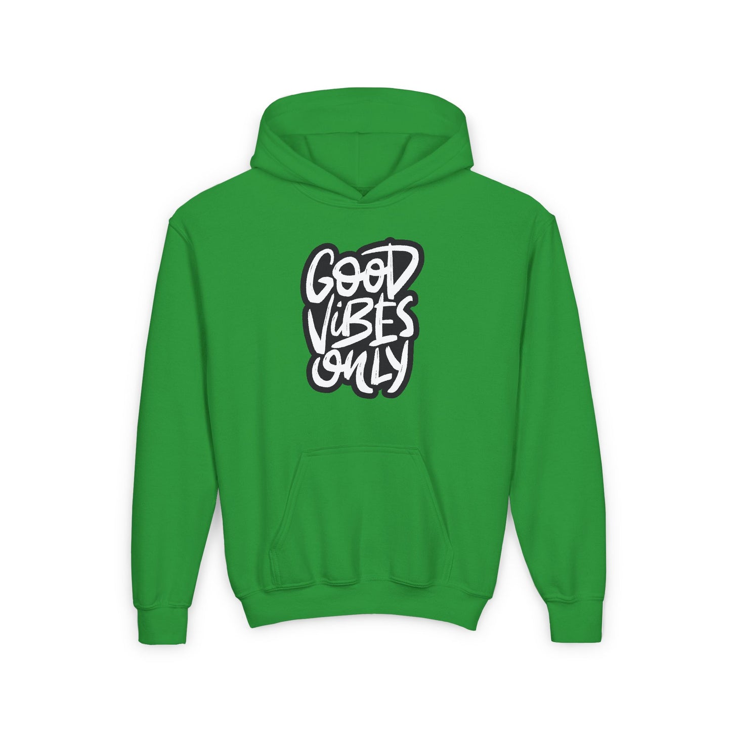 Good Vibes Only Youth Heavy Blend Hooded Sweatshirt