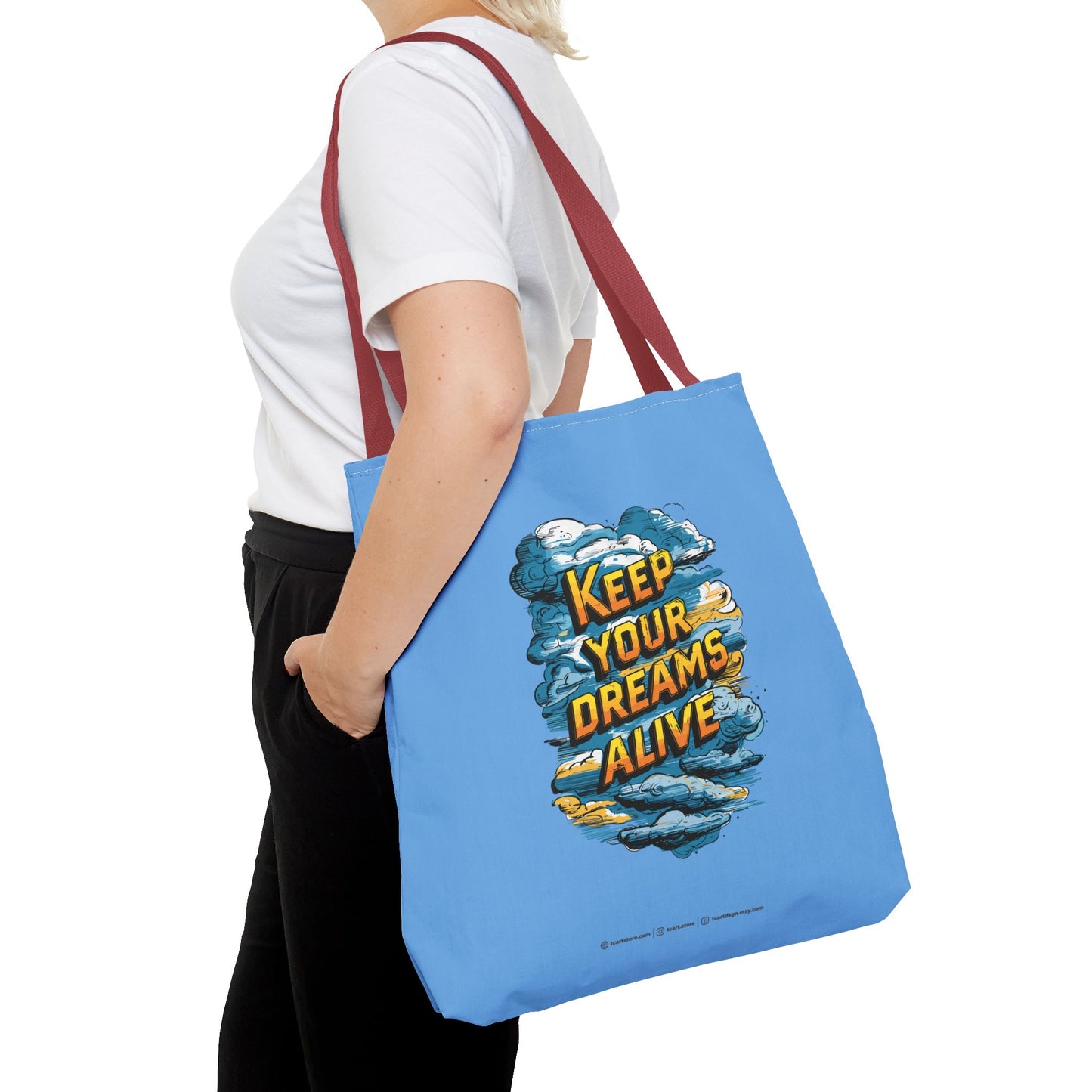 Keep Your Dreams Alive Tote Bag (AOP)