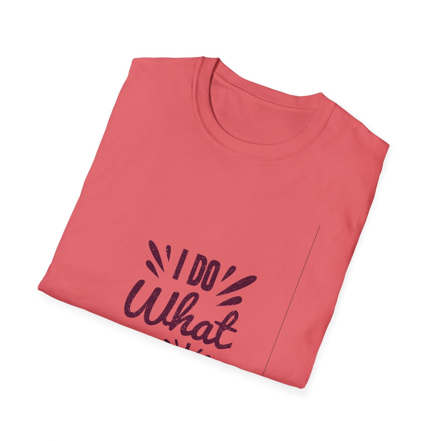 I Do What I Want Unisex Softstyle T-Shirt