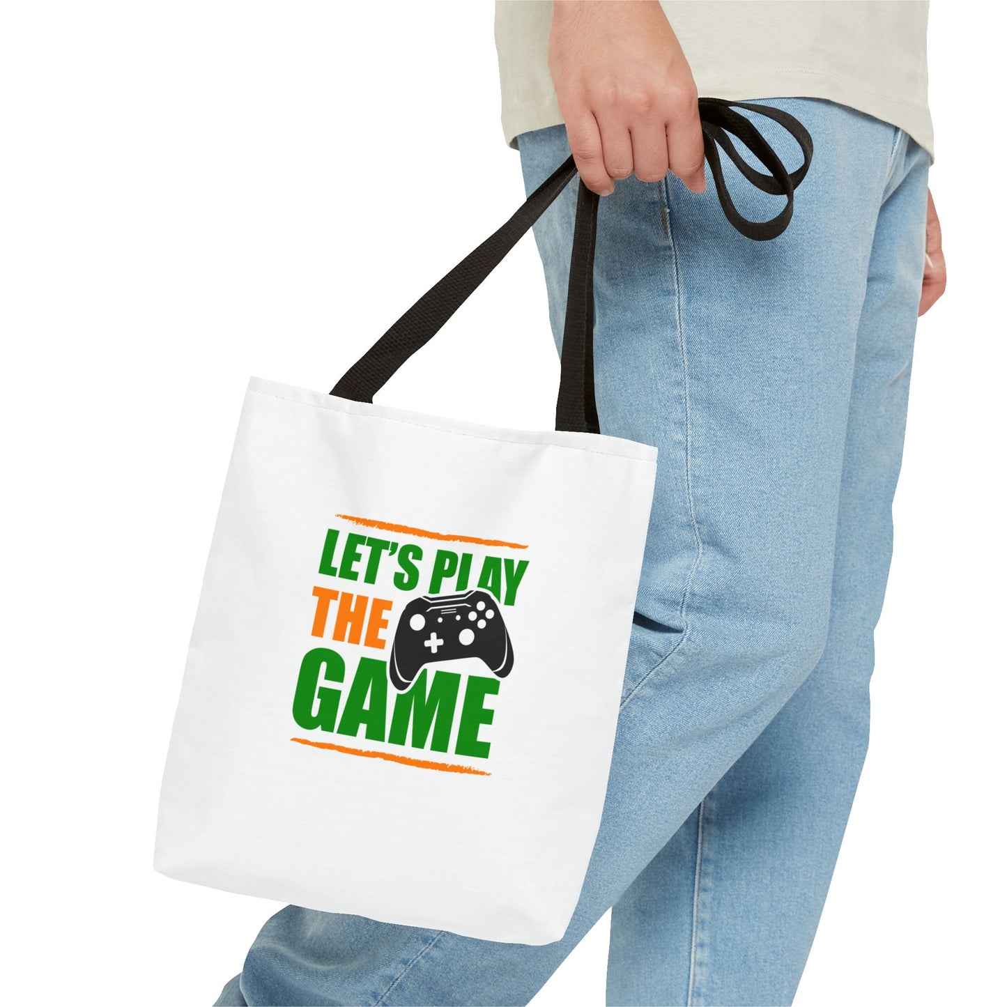 Let's Play The Game Tote Bag (AOP)
