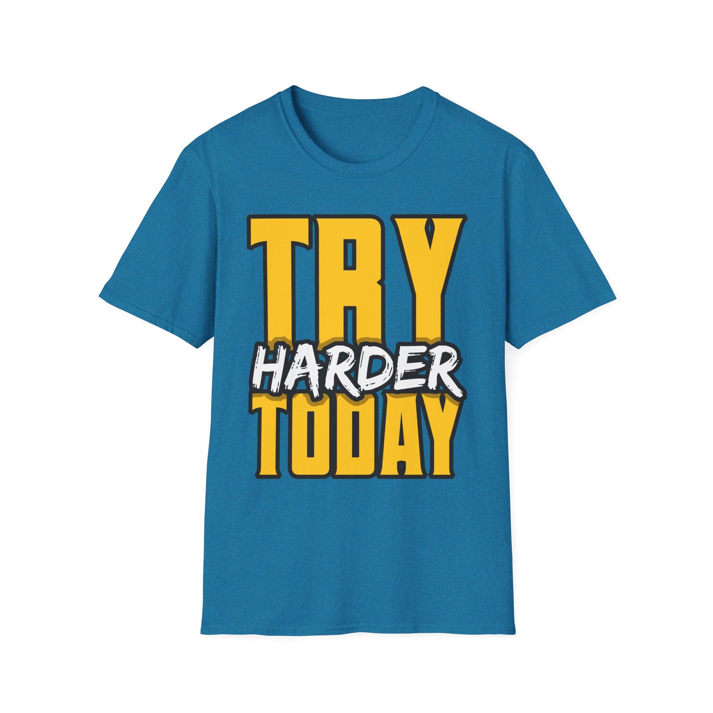 Try Harder Today Unisex Softstyle T-Shirt
