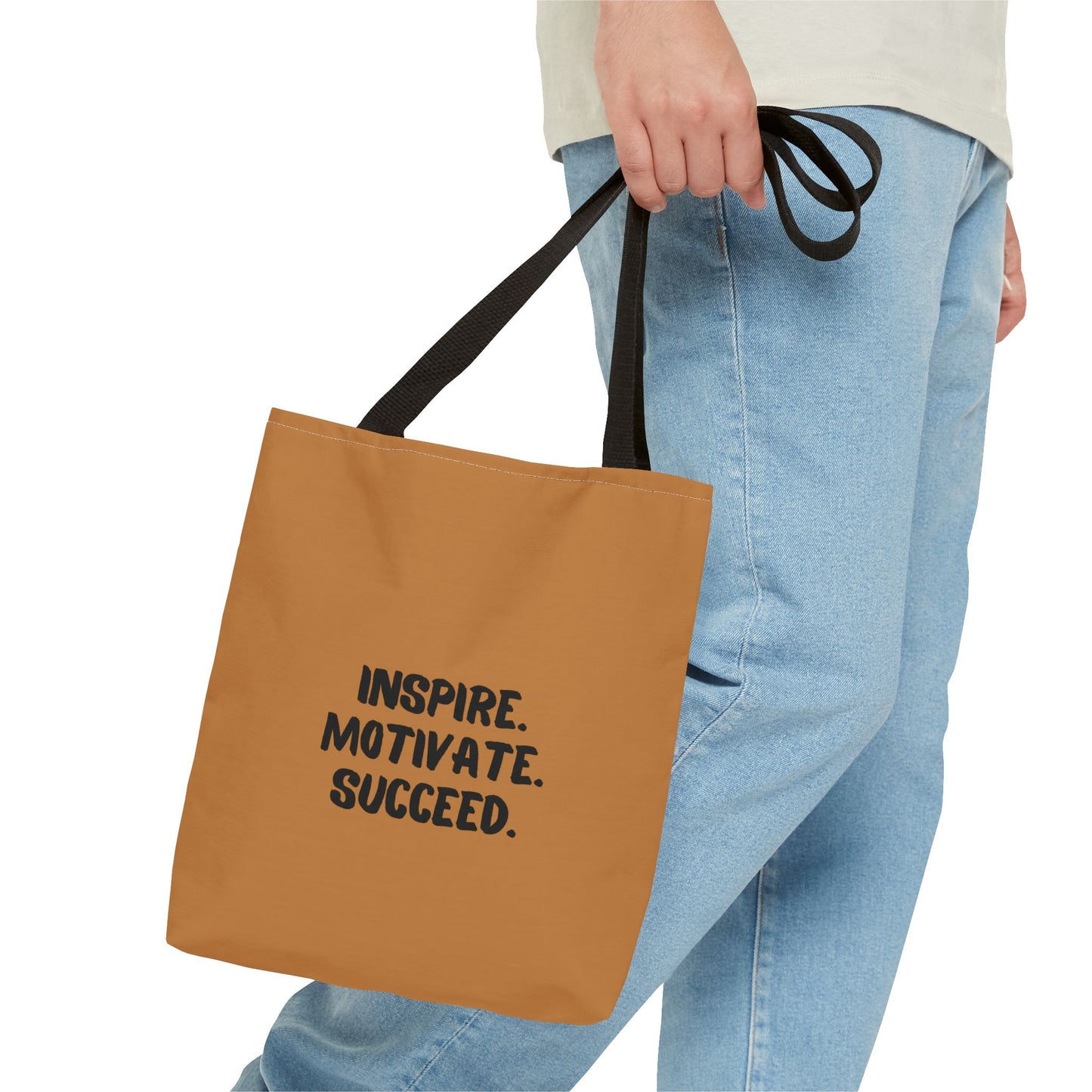 Inspire Motivate Succeed Tote Bag (AOP)