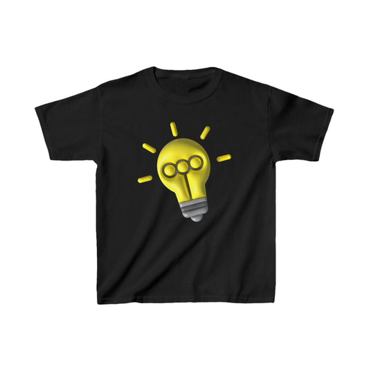 3D Light Bulb Kids Heavy Cotton™ Tee