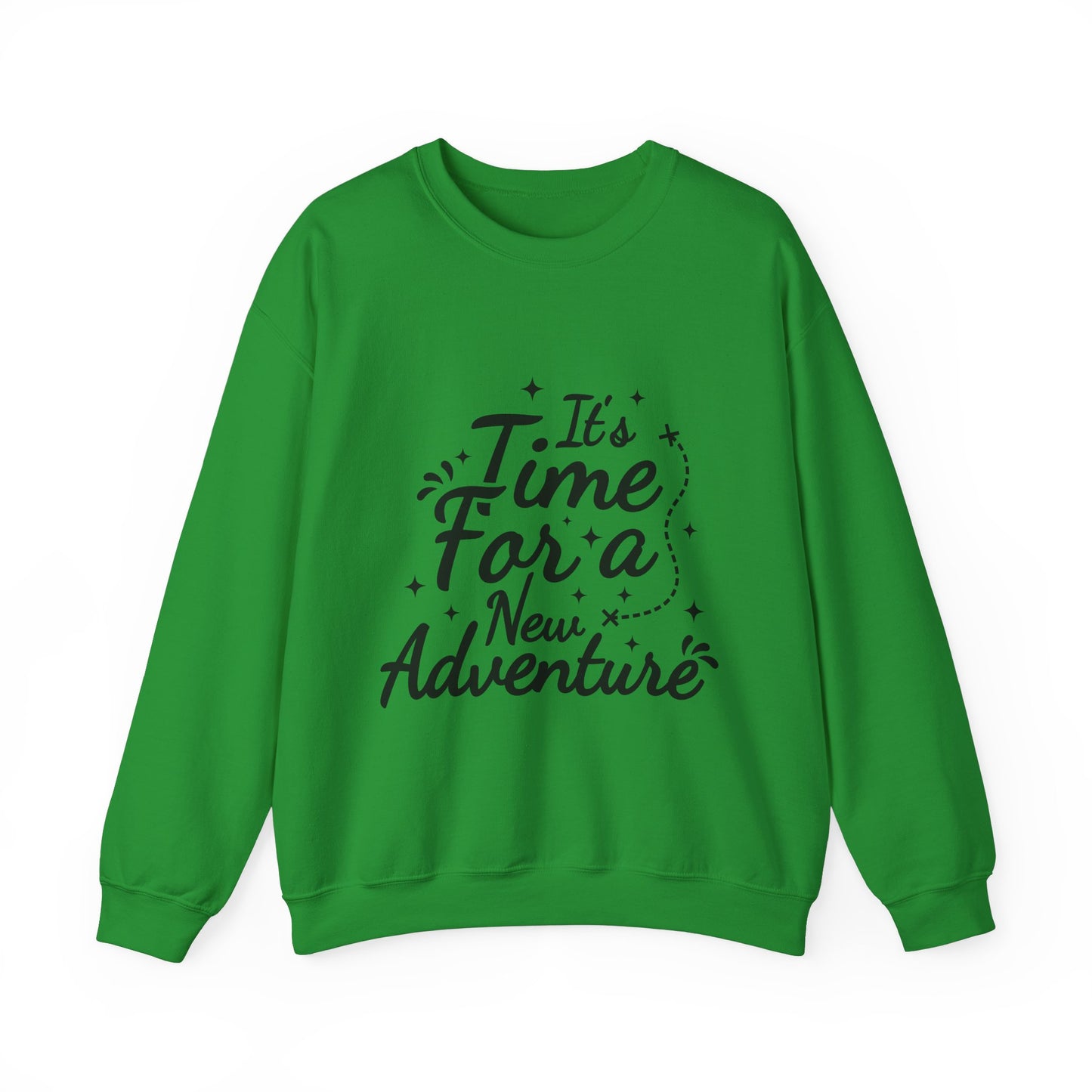 It's Time For A New Adventure Unisex Heavy Blend™ Crewneck Sweatshirt