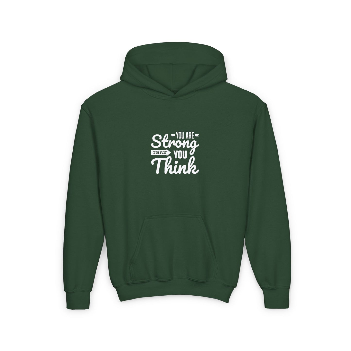 You Are Strong Than You Think Youth Heavy Blend Hooded Sweatshirt
