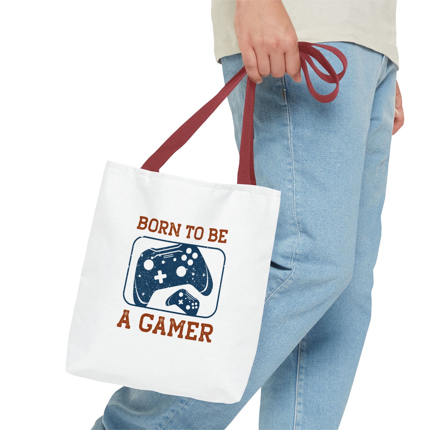 Born To Be A Gamer Tote Bag (AOP)