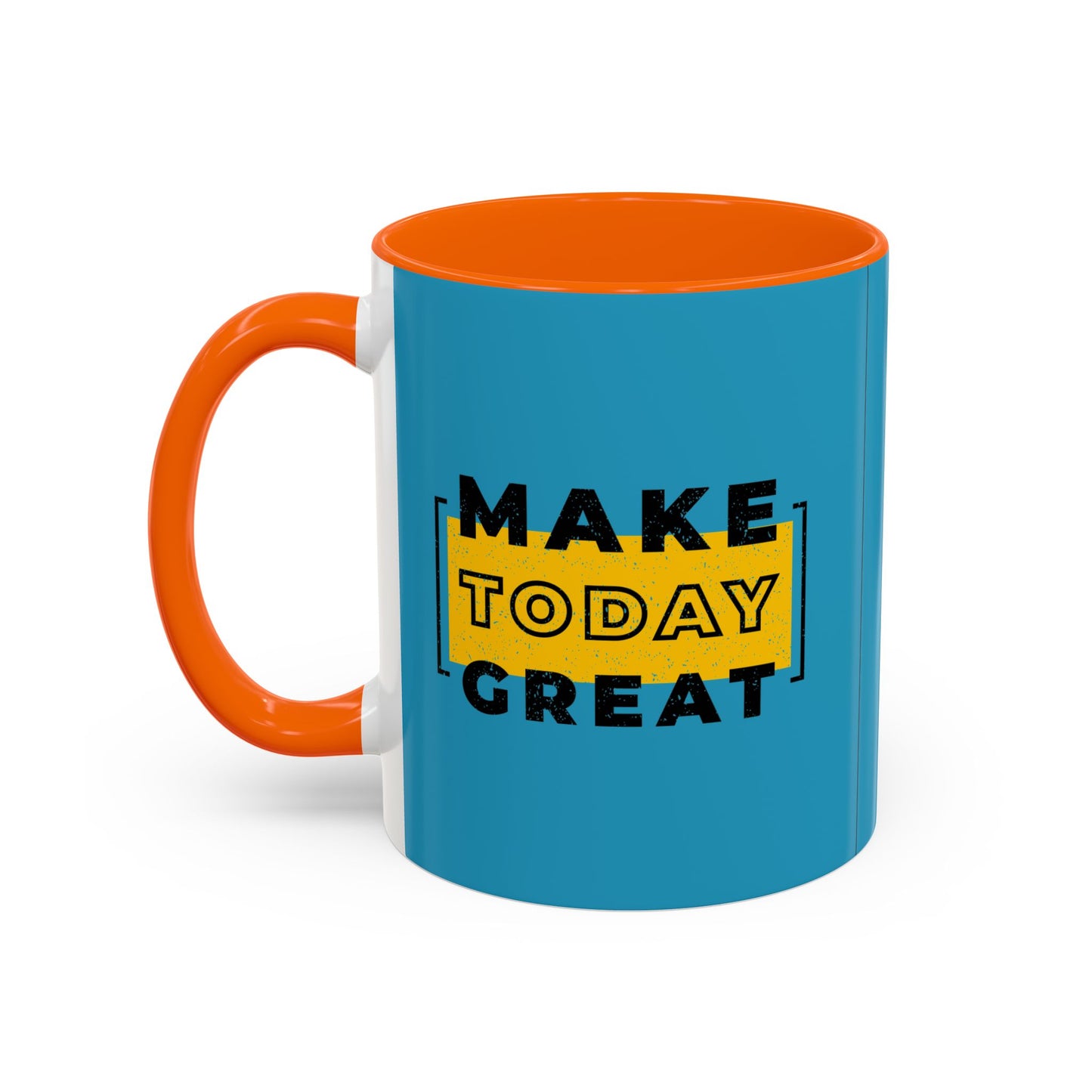 Make Today Great Accent Coffee Mug (11, 15oz)
