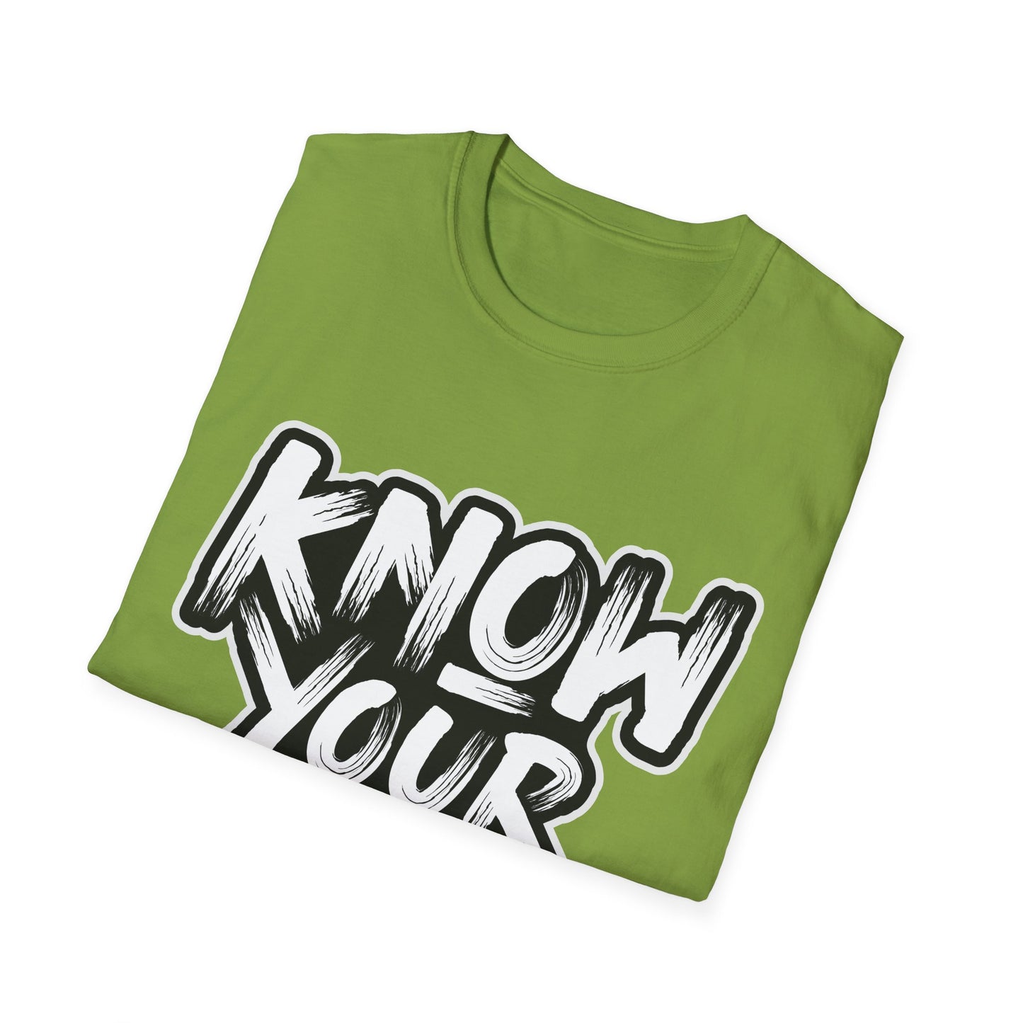 Know Your Worth Unisex Softstyle T-Shirt