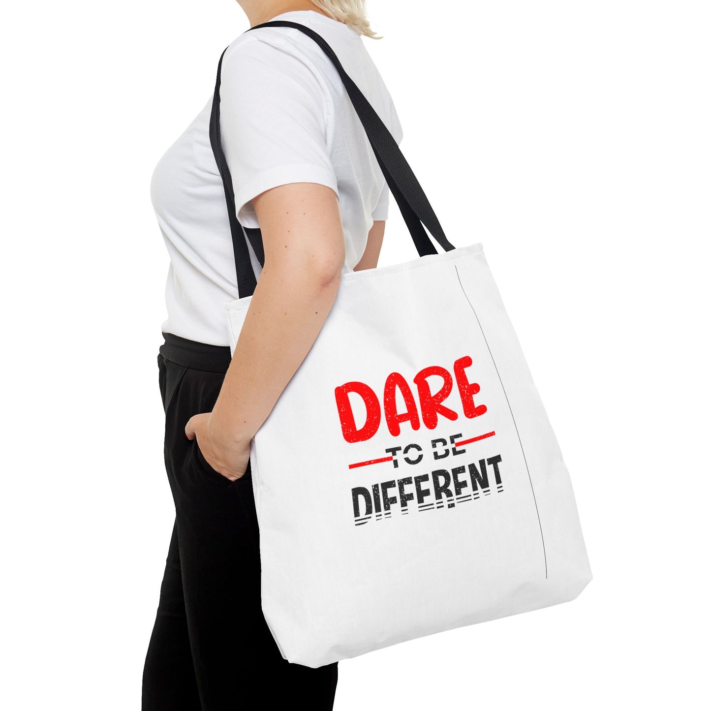 Dare To Be Different Tote Bag (AOP)