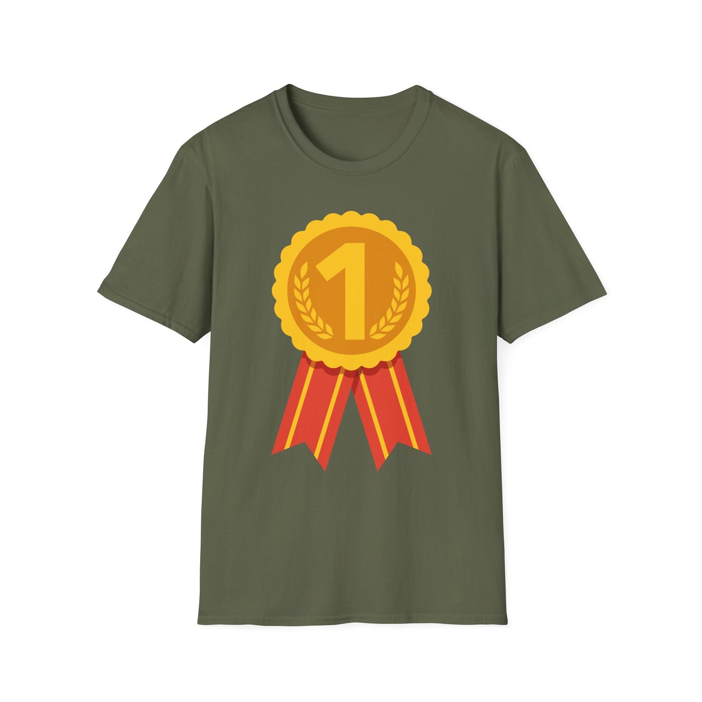 Gold Medal Symbol Unisex Softstyle T-Shirt